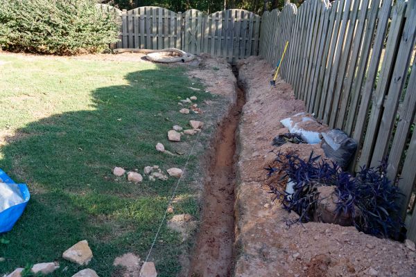 Trench Drain Installation in Saratoga Springs