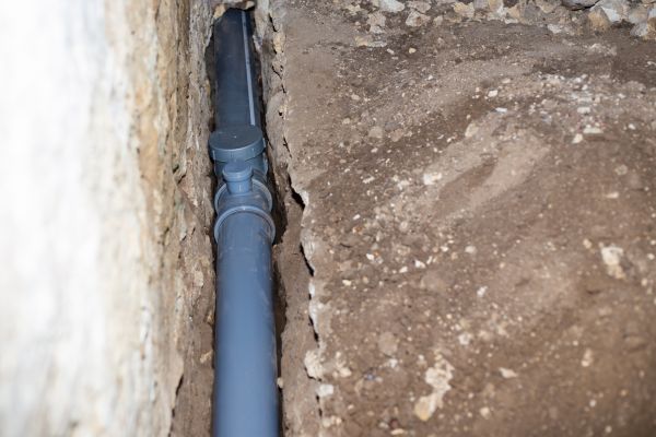 Drain Line Installation in Saratoga Springs