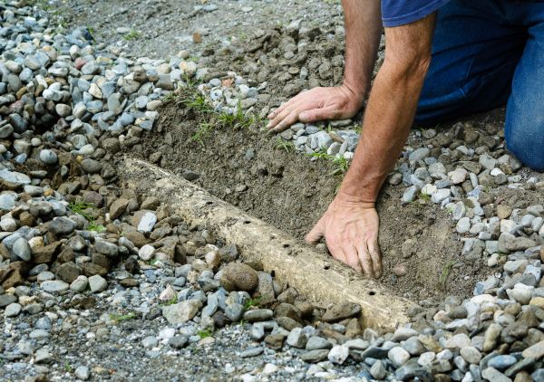 French Ditch Installation in Saratoga Springs
