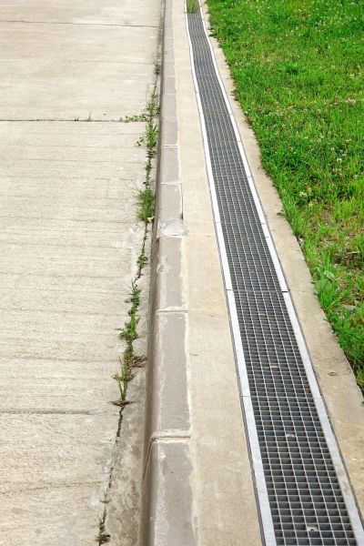Concrete Drain Installation in Saratoga Springs